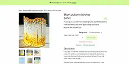 E-Commerce website for Glass by Wendy selling stunning unique glassware