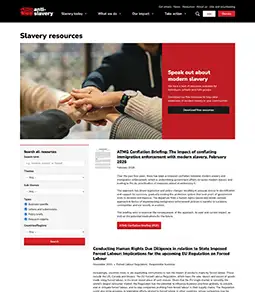 Resources hub for publications, reports and statements